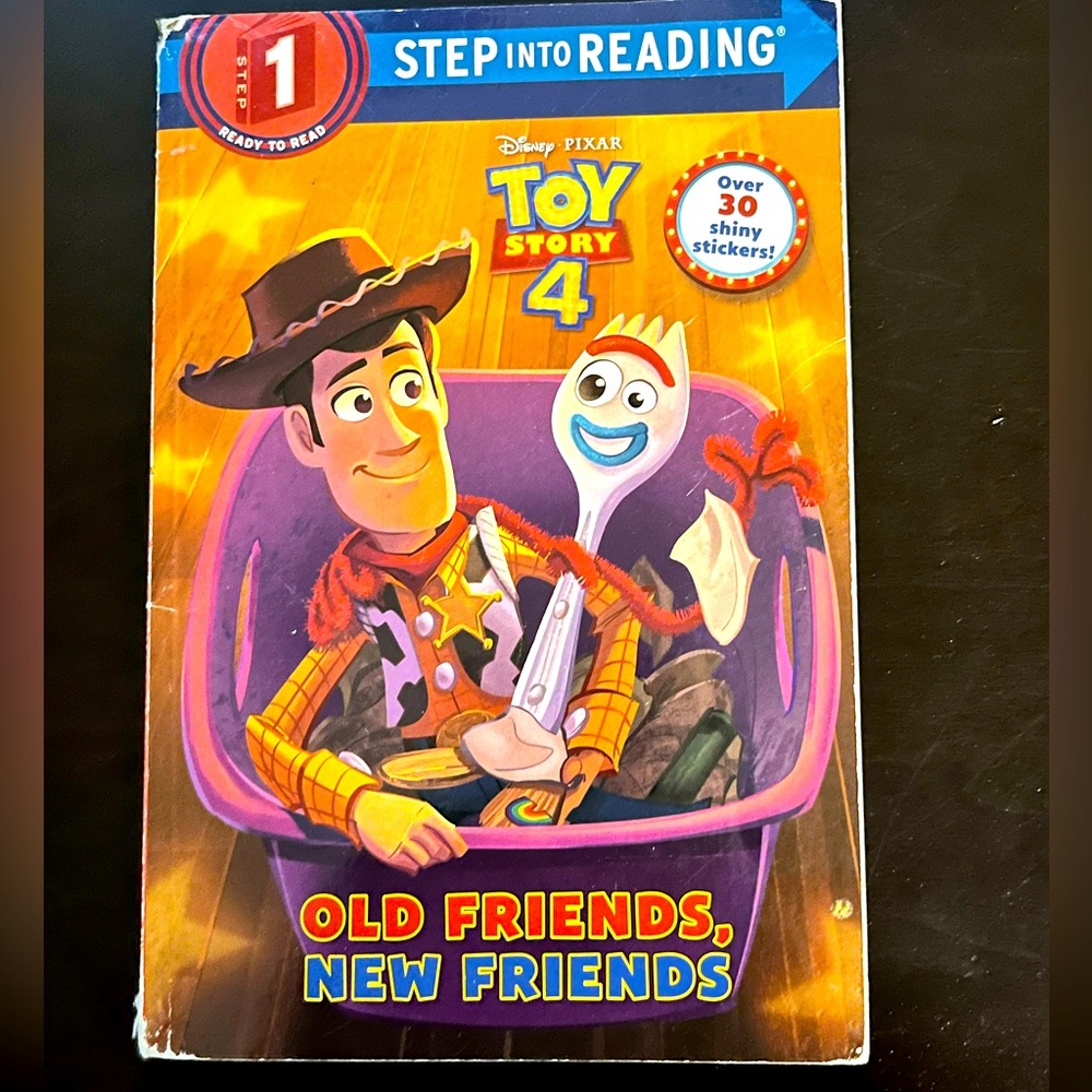 5/$20 Step Into Reading step one ready to read children’s book Toy Story 4